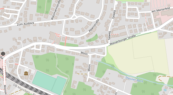 Agentur auf Satellitenbild