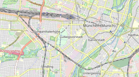 Agentur auf Karte
