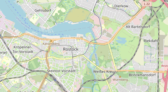 Agentur auf Karte