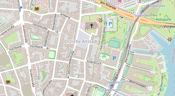 Agentur auf Satellitenbild