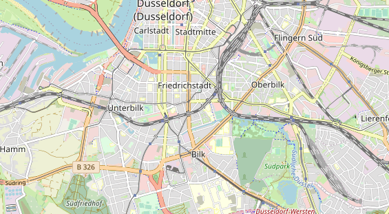 Agentur auf Karte
