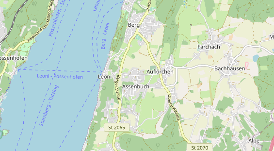 Agentur auf Karte