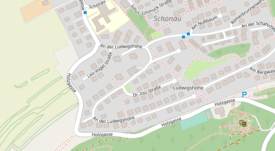 Agentur auf Satellitenbild