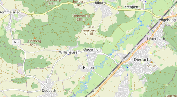 Eventlocations auf Karte