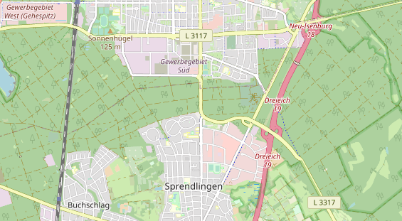 Agentur auf Karte