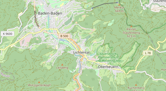 Agentur auf Karte