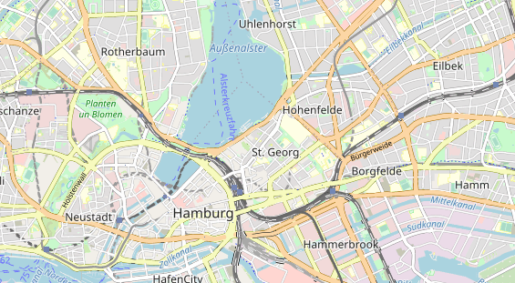 Agentur auf Karte