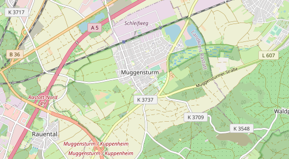 Agentur auf Karte