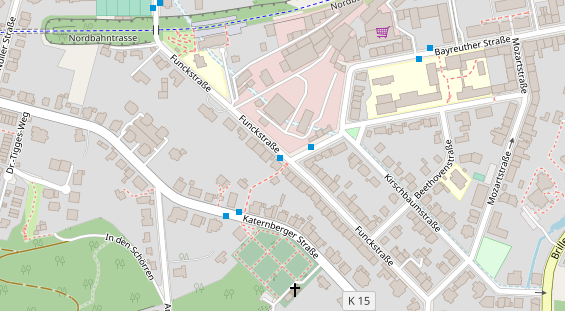 Agentur auf Satellitenbild