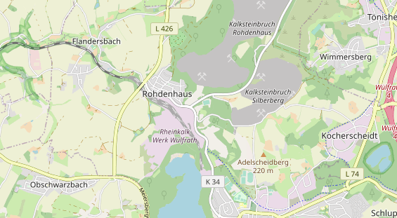 Agentur auf Karte