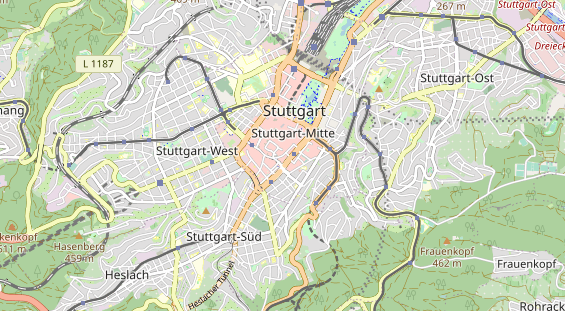 Agentur auf Karte
