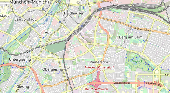 Agentur auf Karte