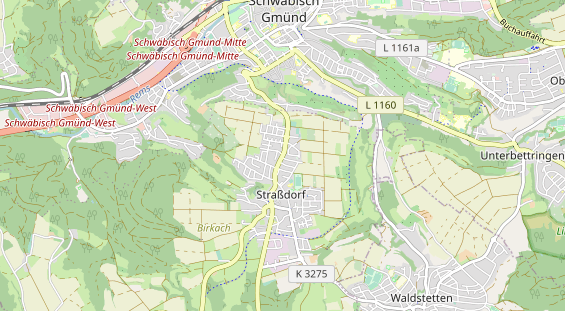 Agentur auf Karte