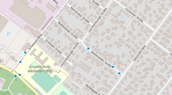 Agentur auf Satellitenbild