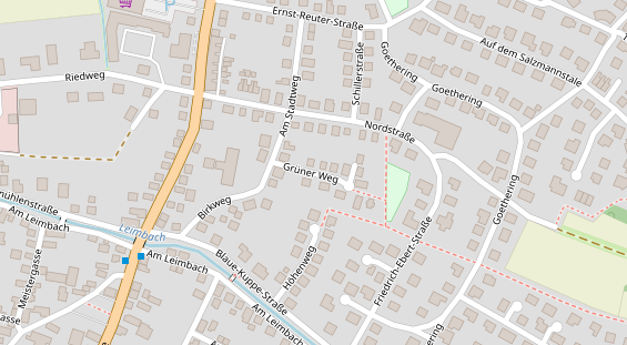 Agentur auf Satellitenbild