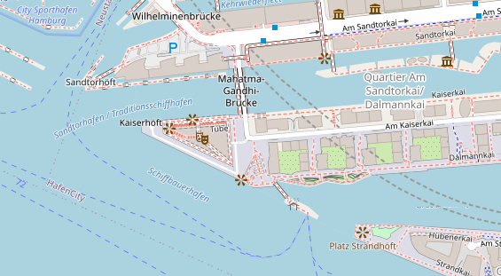 Agentur auf Satellitenbild