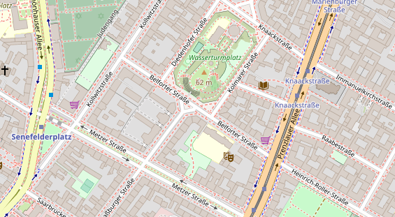 Agentur auf Satellitenbild