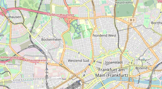 Agentur auf Karte