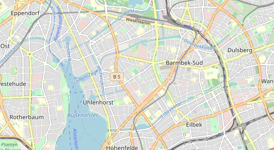 Agentur auf Karte