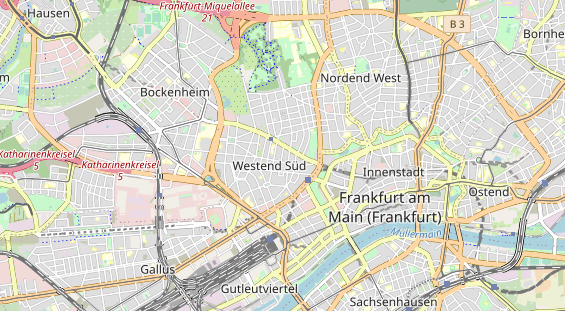 Agentur auf Karte