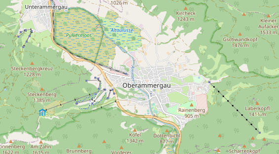 Eventlocations auf Karte