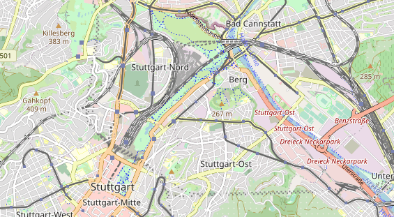Agentur auf Karte