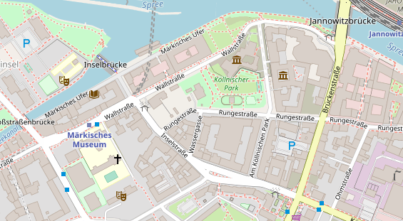 Agentur auf Satellitenbild