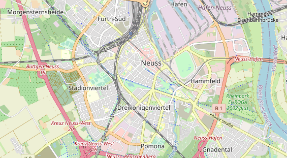 Agentur auf Karte