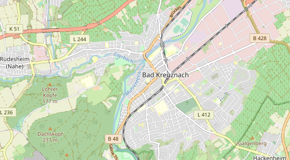 Agentur auf Karte