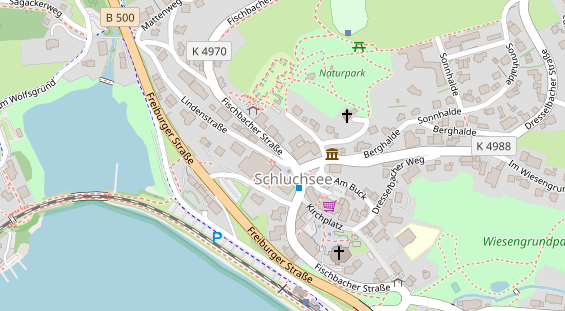 Agentur auf Satellitenbild