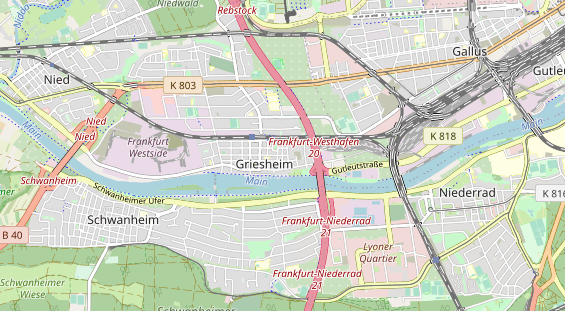 Agentur auf Karte