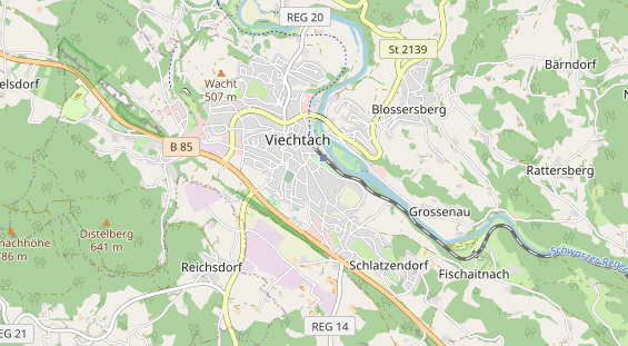 Eventlocations auf Karte