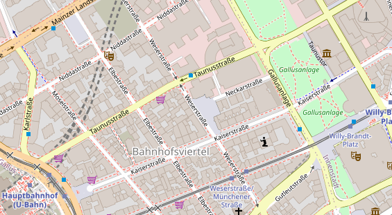 Agentur auf Satellitenbild