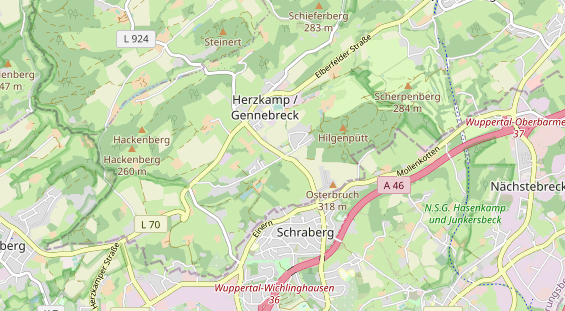 Agentur auf Karte