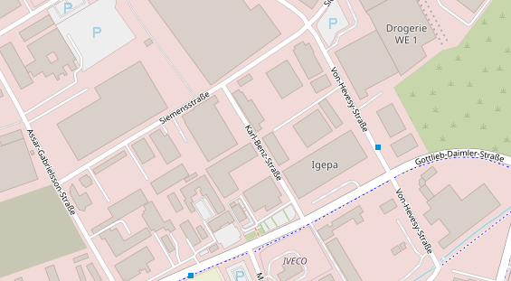 Agentur auf Satellitenbild