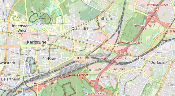 Agentur auf Karte