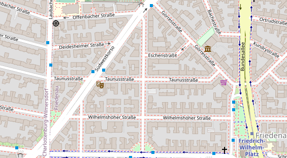 Agentur auf Satellitenbild