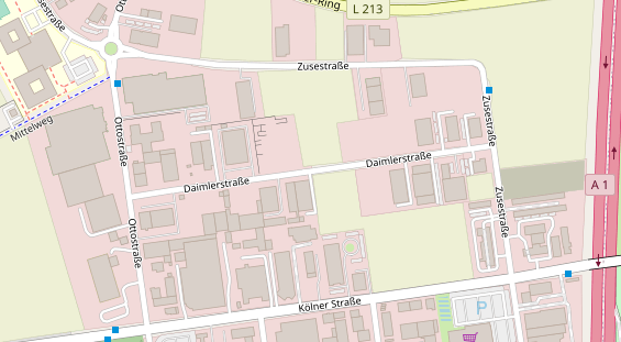 Agentur auf Satellitenbild