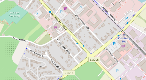 Agentur auf Satellitenbild