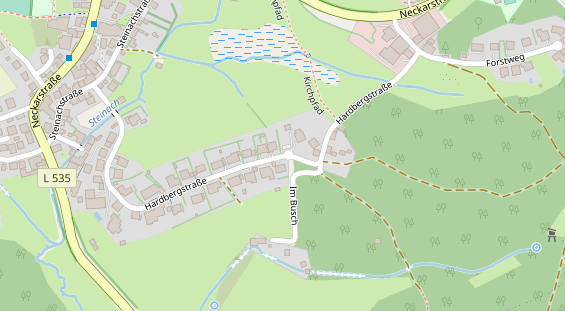 Agentur auf Satellitenbild