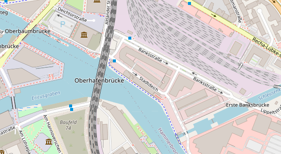 Agentur auf Satellitenbild