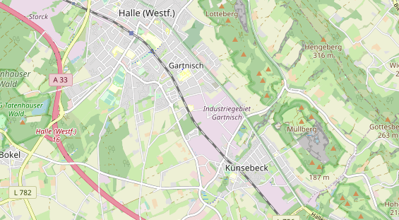 Agentur auf Karte