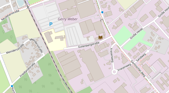 Agentur auf Satellitenbild