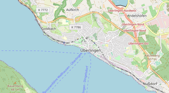 Agentur auf Karte