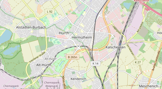 Agentur auf Karte