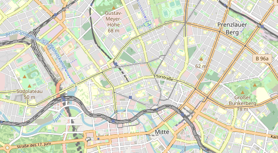 Eventlocations auf Karte
