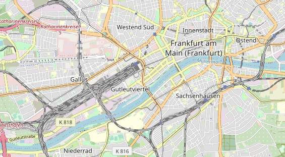 Agentur auf Karte