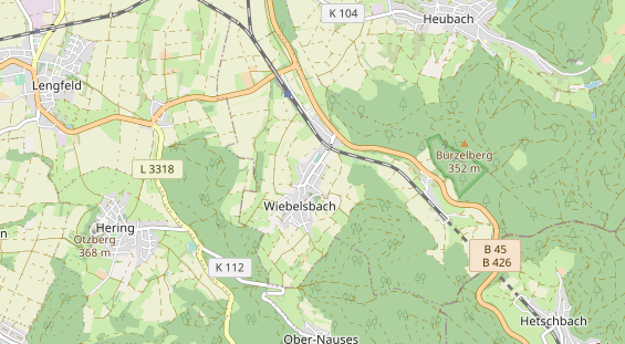 Agentur auf Karte