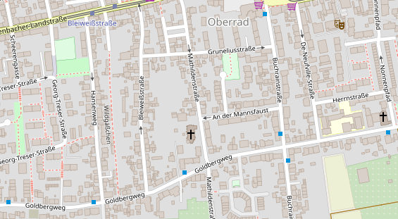 Agentur auf Satellitenbild
