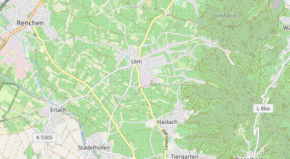 Agentur auf Karte